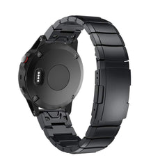 Quick Dismantling Steel Watch Band for Garmin Fenix 5 22mm, For Garmin Fenix 5