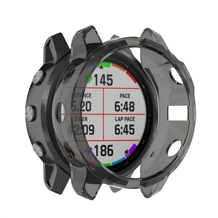 For Garmin Fenix 6s TPU Half Coverage Smart Watch Protevtice Case, For Garmin Fenix 6s