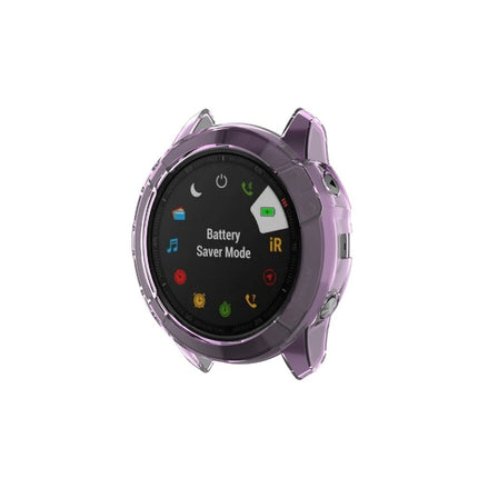 For Garmin Fenix 6X TPU Half Coverage Smart Watch Protevtice Case, For Garmin Fenix 6X