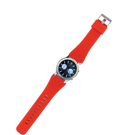 For Samsung Gear S3 Classic Smart Watch Silicone Watchband, Length: about 22.4cm, CA5541AG, CA5541B, CA5541D, CA5541E, CA5541G, CA5541P, CA5541R, CA5541W, CA5541Y, CA5541I