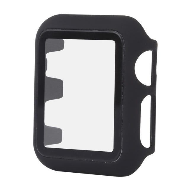 PC + Glass Protective Case for Apple Watch Series 3 & 2 & 1 38mm, For Apple Watch Series 3 & 2 & 1 38mm