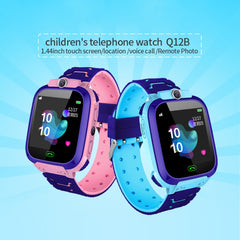 Q12B 1.44 inch Color Screen Smartwatch for Children, Support LBS Positioning / Two-way Dialing / One-key First-aid / Voice Monitoring / Setracker APP