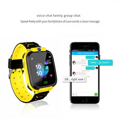 Q12B 1.44 inch Color Screen Smartwatch for Children, Support LBS Positioning / Two-way Dialing / One-key First-aid / Voice Monitoring / Setracker APP