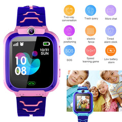 Q12 1.44 inch Color Screen Smartwatch for Children, Not Waterproof, Support LBS Positioning / Two-way Dialing / SOS / Voice Monitoring / Setracker APP