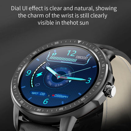 CF19 1.3 inch IPS Color Touch Screen Smart Watch, IP67 Waterproof, Support Weather Forecast / Heart Rate Monitor / Sleep Monitor / Blood Pressure Monitoring