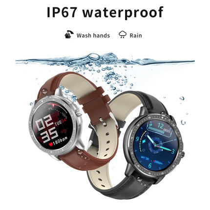 CF19 1.3 inch IPS Color Touch Screen Smart Watch, IP67 Waterproof, Support Weather Forecast / Heart Rate Monitor / Sleep Monitor / Blood Pressure Monitoring