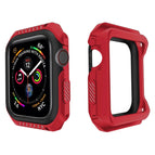For Apple Watch Series 3 / 2 / 1 42mm (Red Black) / Red Black