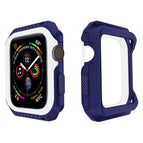For Apple Watch Series 3 / 2 / 1 42mm (White Blue) / White Blue
