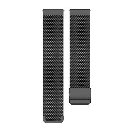 18mm Metal Mesh Wrist Strap Watch Band for Fossil Female Sport / Charter HR / Gen 4 Q Venture HR