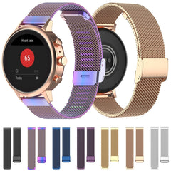 18mm Metal Mesh Wrist Strap Watch Band for Fossil Female Sport / Charter HR / Gen 4 Q Venture HR