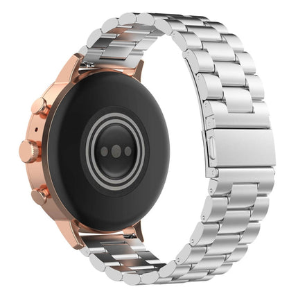 18mm Steel Wrist Strap Watch Band for Fossil Female Sport / Charter HR / Gen 4 Q Venture HR