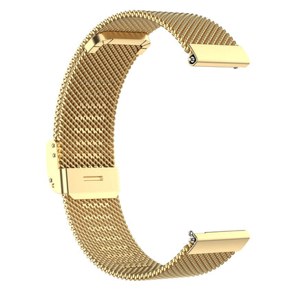 22mm Metal Mesh Wrist Strap Watch Band for Fossil Hybrid Smartwatch HR, Male Gen 4 Explorist HR, Male Sport