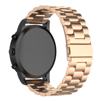 22mm Steel Wrist Strap Watch Band for Fossil Hybrid Smartwatch HR, Male Gen 4 Explorist HR / Male Sport