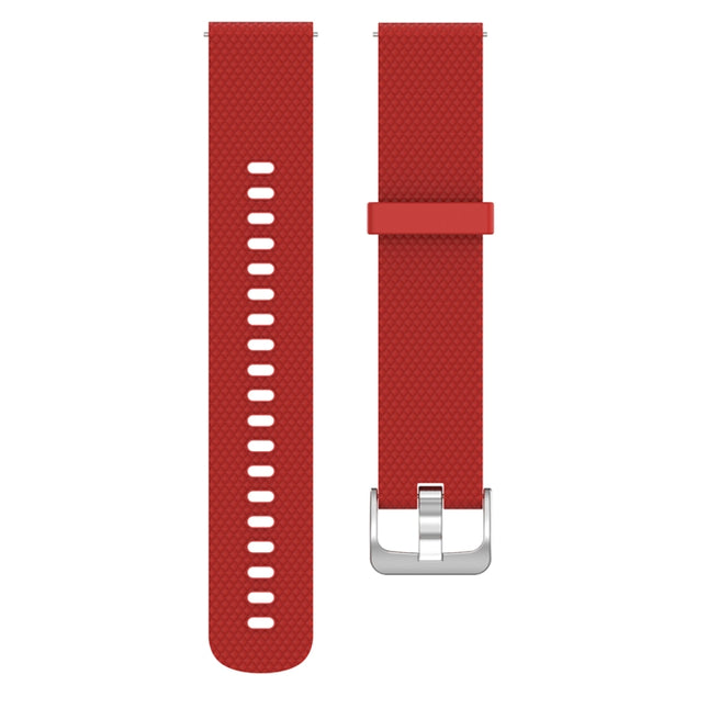 22mm Texture Silicone Wrist Strap Watch Band for Fossil Gen 5 Carlyle, Gen 5 Julianna, Gen 5 Garrett, Gen 5 Carlyle HR