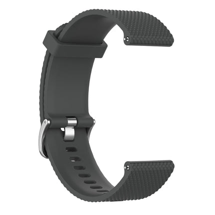 22mm Texture Silicone Wrist Strap Watch Band for Fossil Hybrid Smartwatch HR, Male Gen 4 Explorist HR, Male Sport