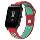 Coral Red + Mint Green