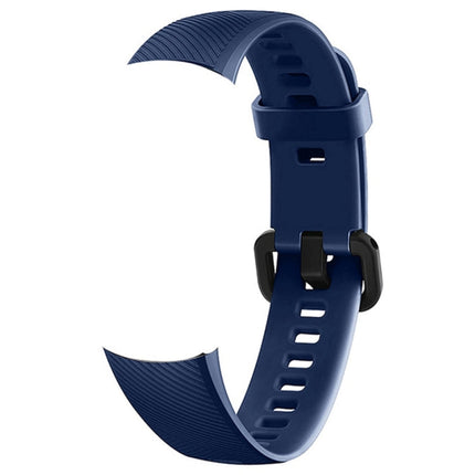 Solid Color Silicone Watch Band for Huawei Honor Band 4