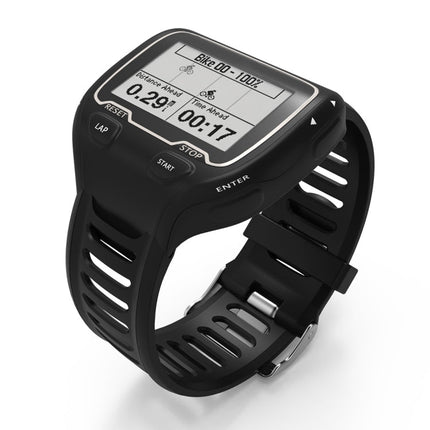 Solid Color Silicone Watch Band for Garmin Forerunner 910XT