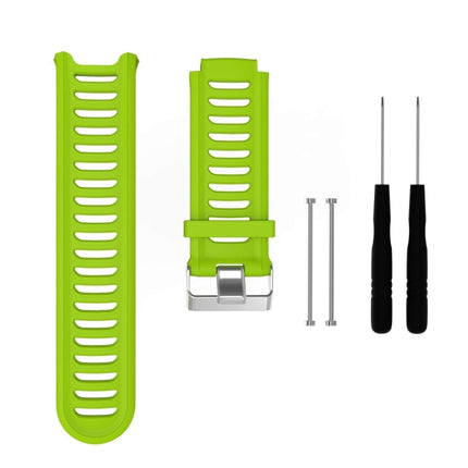 Solid Color Silicone Watch Band for Garmin Forerunner 910XT