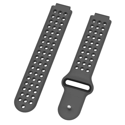 Double Colour Silicone Sport Watch Band for Garmin Forerunner 220 / Approach S5 / S20