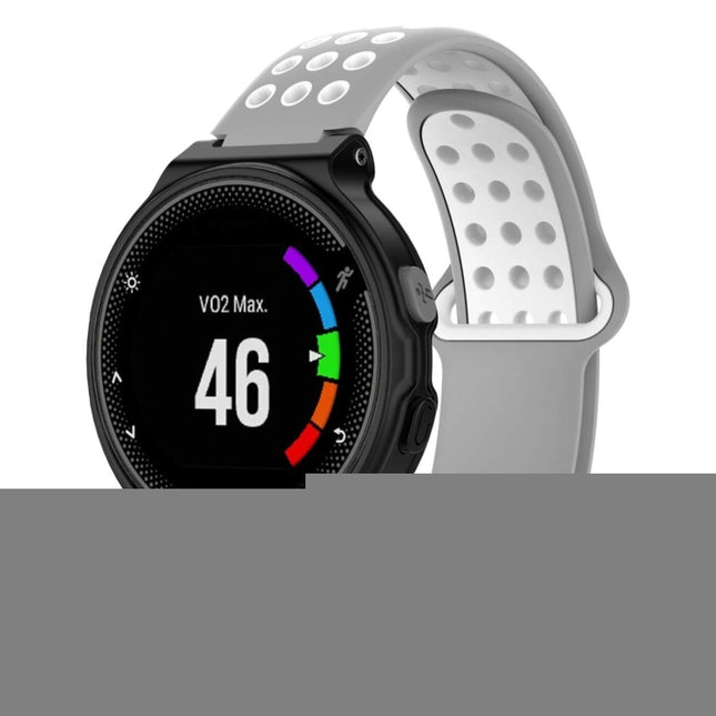 Double Colour Silicone Sport Watch Band for Garmin Forerunner 220 / Approach S5 / S20