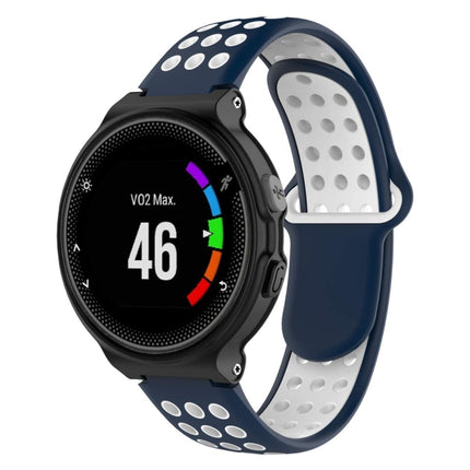 Double Colour Silicone Sport Watch Band for Garmin Forerunner 220 / Approach S5 / S20