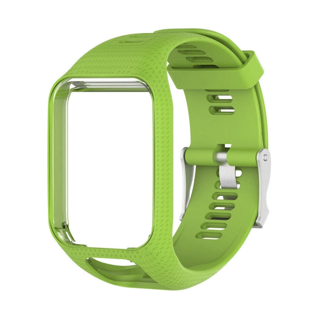 Silicone Sport Watch Band for Tomtom Runner 2/3 Series