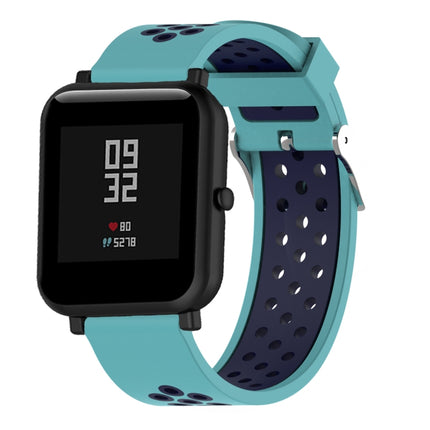 Double Colour Silicone Sport Watch Band for Xiaomi Huami Amazfit Bip Lite Version 20mm