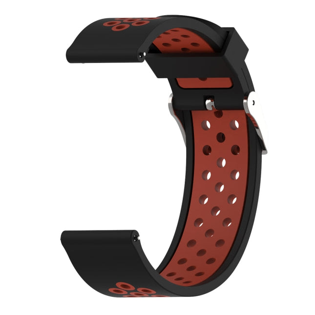 Double Colour Silicone Sport Watch Band for Xiaomi Huami Amazfit Bip Lite Version 22mm