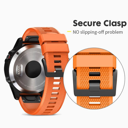 Quick Removable Silicone Watch Band for Fenix 5X 26mm