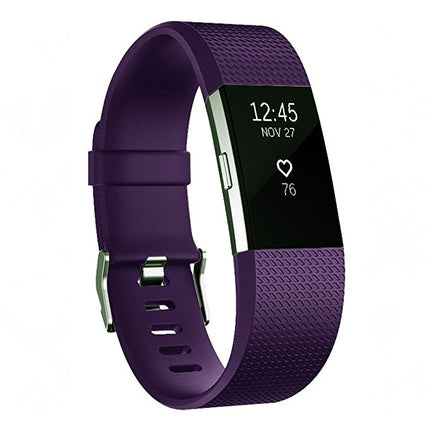 Square Pattern Adjustable Sport Watch Band for FITBIT Charge 2, Size: S, 10.5x8.5cm, S, Black, S, Light Pink, S, Coffee, S, Light Purple, S, Champagne Gold, S, Mint Green, Coral Red, S, Navy Blue, S, Dark Purple, S, Purple, S, Orange, S, Cyan, S, Pink ...