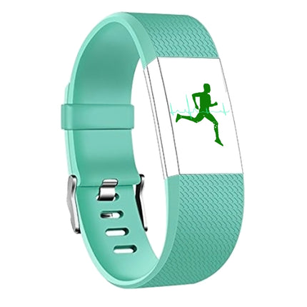 Square Pattern Adjustable Sport Watch Band for FITBIT Charge 2, Size: S, 10.5x8.5cm, S, Black, S, Light Pink, S, Coffee, S, Light Purple, S, Champagne Gold, S, Mint Green, Coral Red, S, Navy Blue, S, Dark Purple, S, Purple, S, Orange, S, Cyan, S, Pink ...