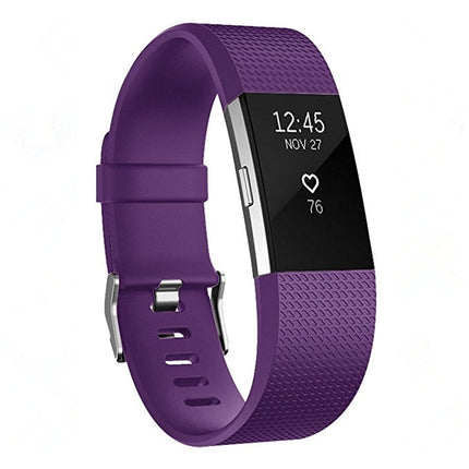 Square Pattern Adjustable Sport Watch Band for FITBIT Charge 2, Size: S, 10.5x8.5cm, S, Black, S, Light Pink, S, Coffee, S, Light Purple, S, Champagne Gold, S, Mint Green, Coral Red, S, Navy Blue, S, Dark Purple, S, Purple, S, Orange, S, Cyan, S, Pink ...