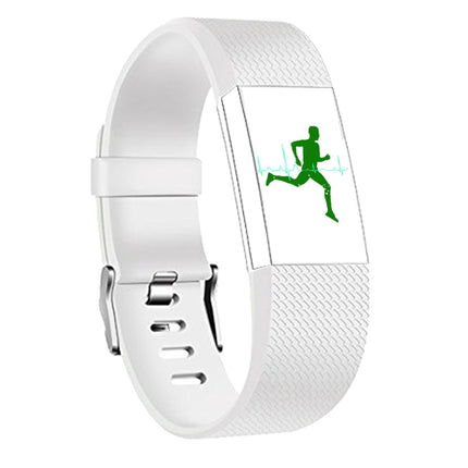 Square Pattern Adjustable Sport Watch Band for FITBIT Charge 2, Size: S, 10.5x8.5cm, S, Black, S, Light Pink, S, Coffee, S, Light Purple, S, Champagne Gold, S, Mint Green, Coral Red, S, Navy Blue, S, Dark Purple, S, Purple, S, Orange, S, Cyan, S, Pink ...