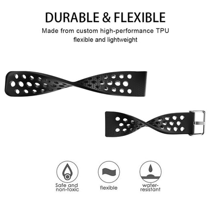 Smart Watch Venting Circle Hole Watch Band for Fitbit Versa