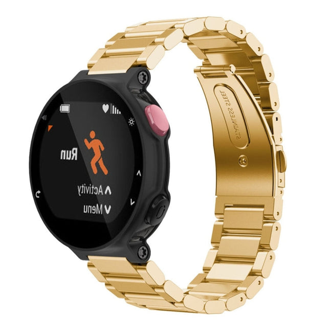 Universal Smart Watch Three Steel Strips Watch Band for Garmin Forerunner 220 / 230 / 235 / 630 / 620 / 735