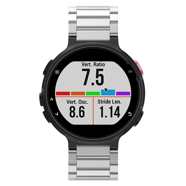 Universal Smart Watch Three Steel Strips Watch Band for Garmin Forerunner 220 / 230 / 235 / 630 / 620 / 735