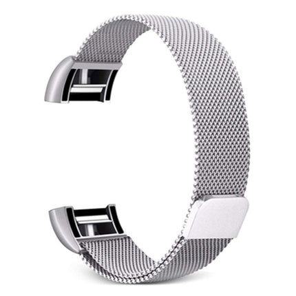 Smart Watch Stainless Steel Watch Band for FITBIT Charge 2, Size: S