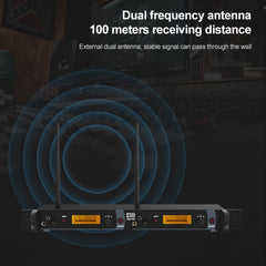 XTUGA IEM1200 Wireless Receiver Bodypack Stage Singer Ear Monitor System, Receiver Bodypack