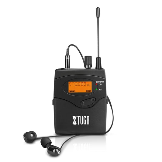 XTUGA IEM1200 Wireless Receiver Bodypack Stage Singer Ear Monitor System, Receiver Bodypack