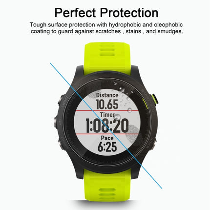 2 PCS ENKAY Hat-Prince for Garmin Forerunner 935 Smart Watch 0.2mm 9H Surface Hardness 2.15D Explosion-proof Tempered Glass Screen Film