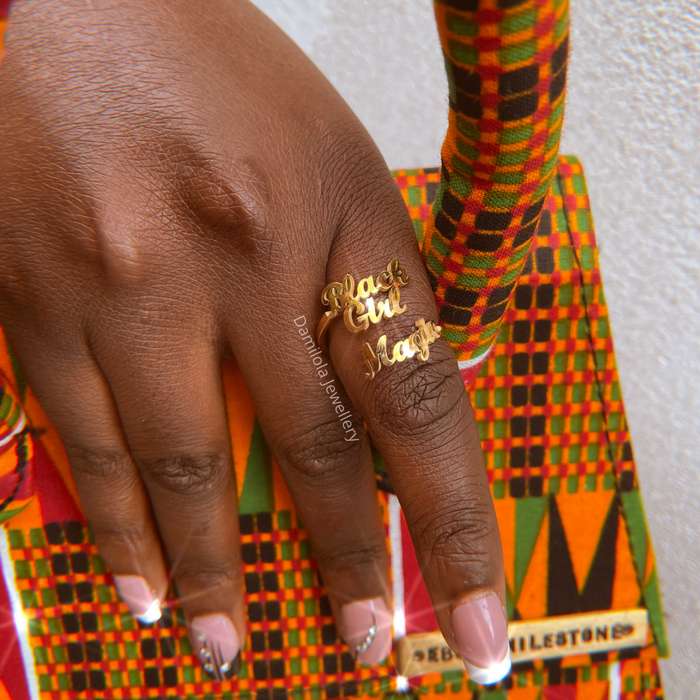 The Exclusive ‘Black Girl Magic’ Ring - Gold/Silver