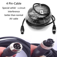 A1509 7 inch HD Car 12 IR Night Vision Rear View Backup Camera Rearview Monitor with 15m Cable, A1509