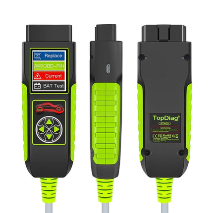 TopDiag BT400 4 in 1 Car Battery Intelligent Analyzer Diagnostic Instrument, TopDiag BT400