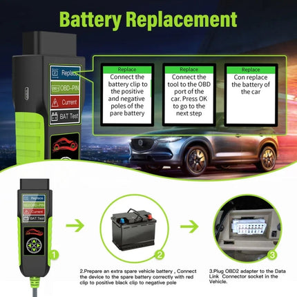 TopDiag BT400 4 in 1 Car Battery Intelligent Analyzer Diagnostic Instrument, TopDiag BT400