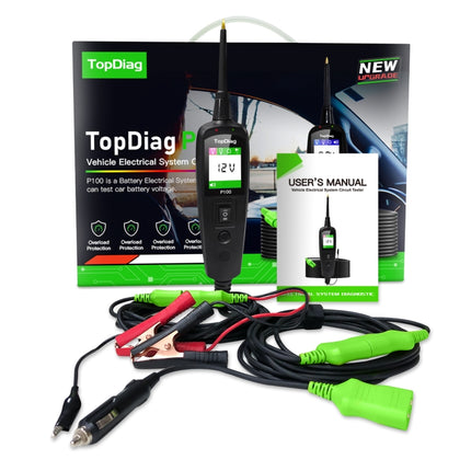 TopDiag P100 Car Circuit Intelligent Analyzer Diagnostic Instrument, Cable Length: 10m, TopDiag P100 10m