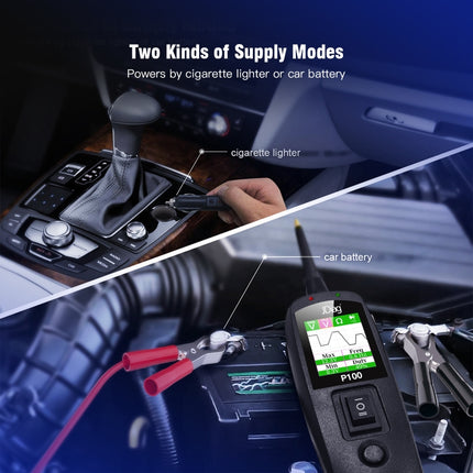 TopDiag P100 Car Circuit Intelligent Analyzer Diagnostic Instrument, Cable Length: 10m, TopDiag P100 10m