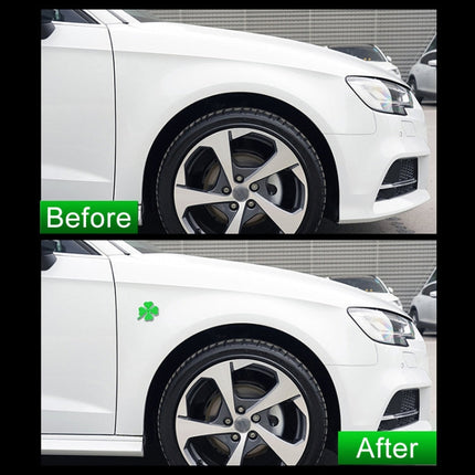 Four Leaf Clover Luck Symbol Badge Labeling Sticker Styling Car Decoration, Size: 4x3x0.3cm, Size: 4x3x0.3cm