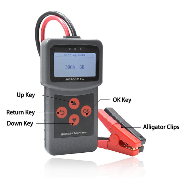 MICRO-200 PRO Car Battery Tester Battery Internal Resistance Life Analyzer, Nordic Version, MICRO-200 PRO, Nordic