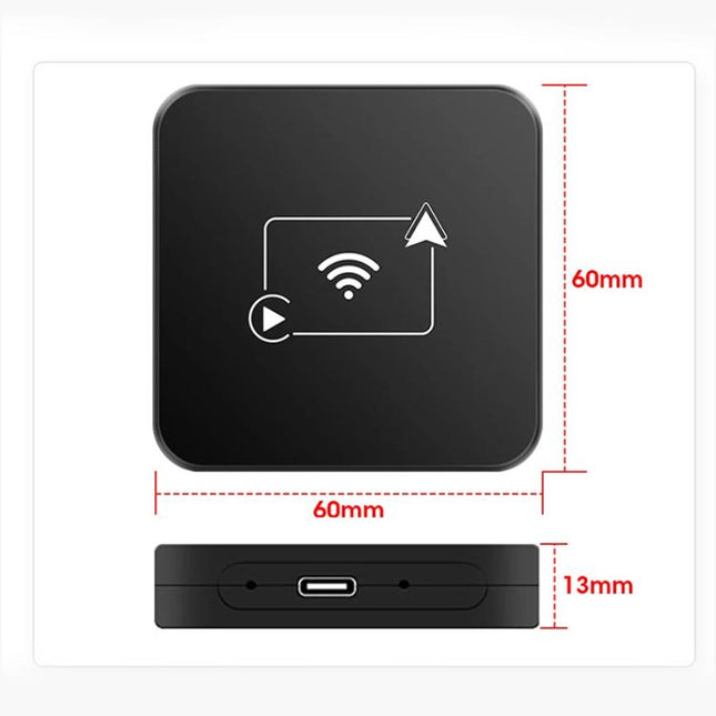 Car Intelligent AI Box Original Car Wired to Wireless Android Auto, Android Auto